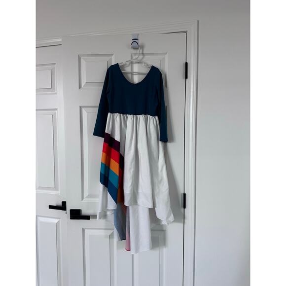 Oopsie Daisy Girls Rainbow Dress Size 12 - Picture 3 of 9